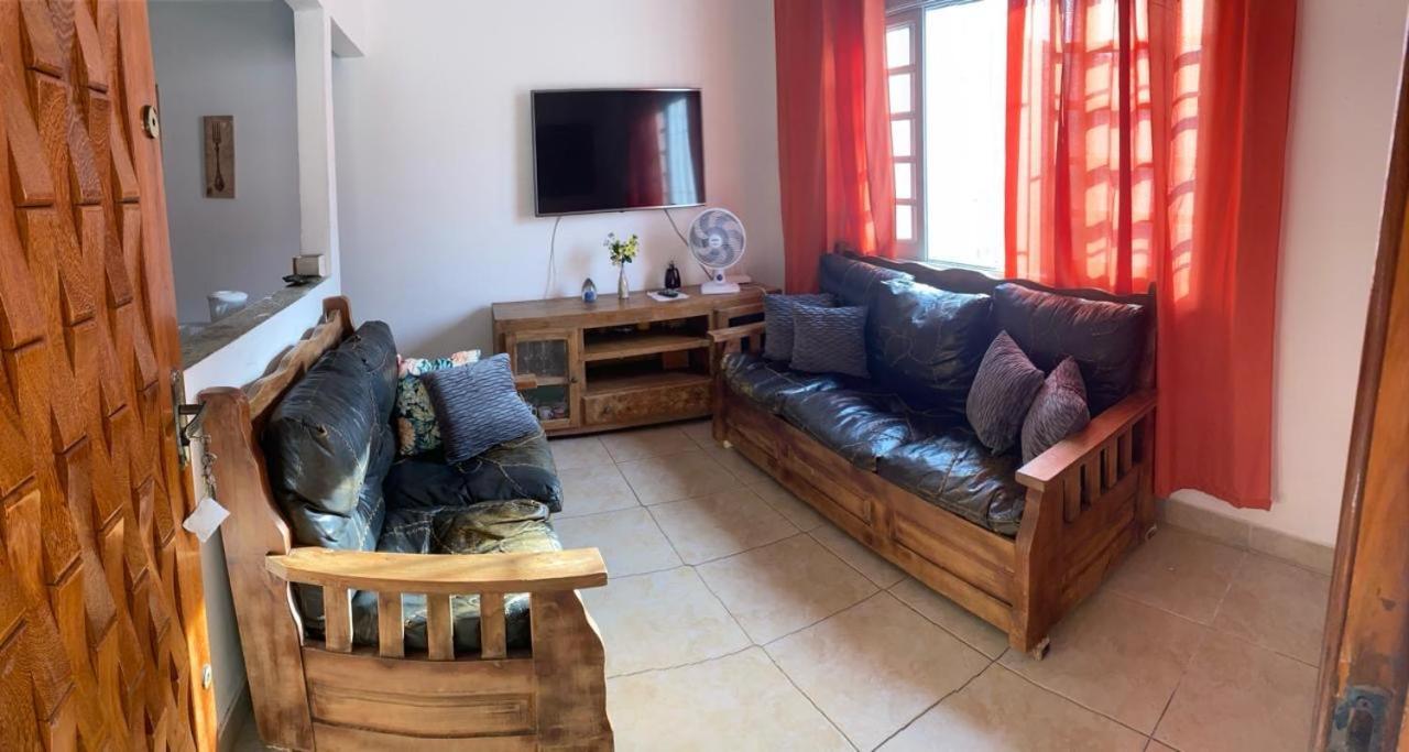 Casa Do Lado Da Praia, 100 Metros Da Praia. Villa Mongaguá Esterno foto